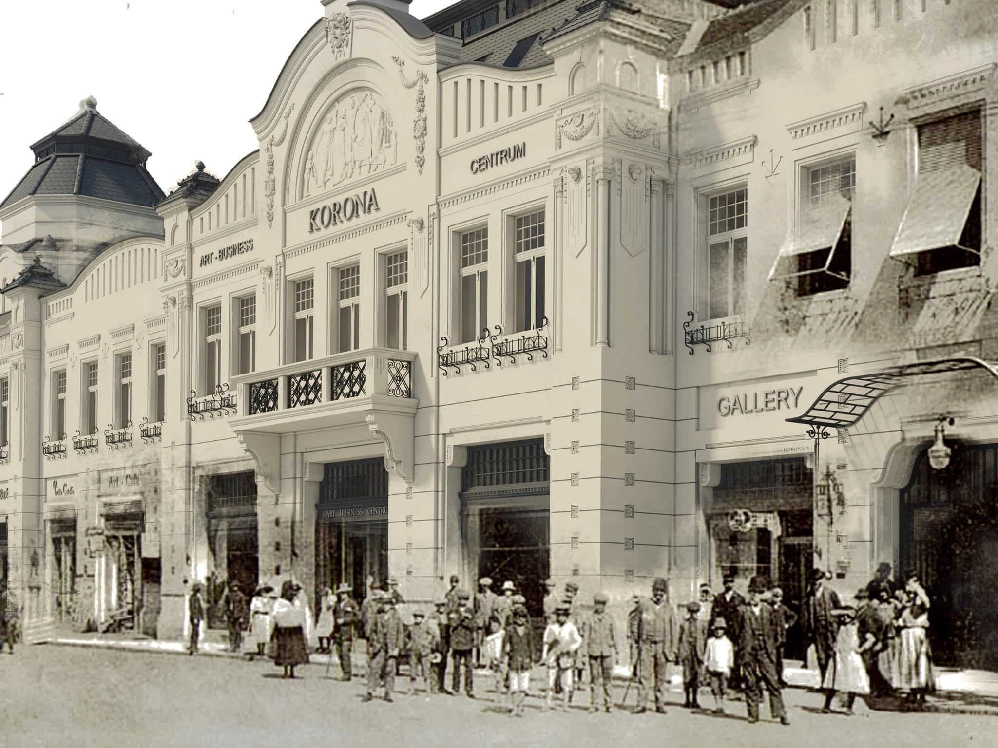 Новий проект: пасажирські ліфти та ескалатори для Арт-центру 'Корона' в Ужгороді від Bravo-Lift