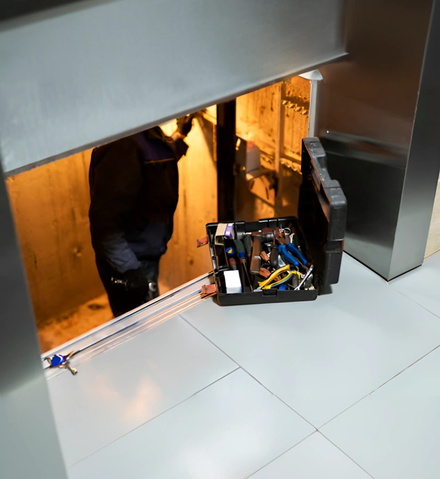 Внутрішня частина ліфта Bravo