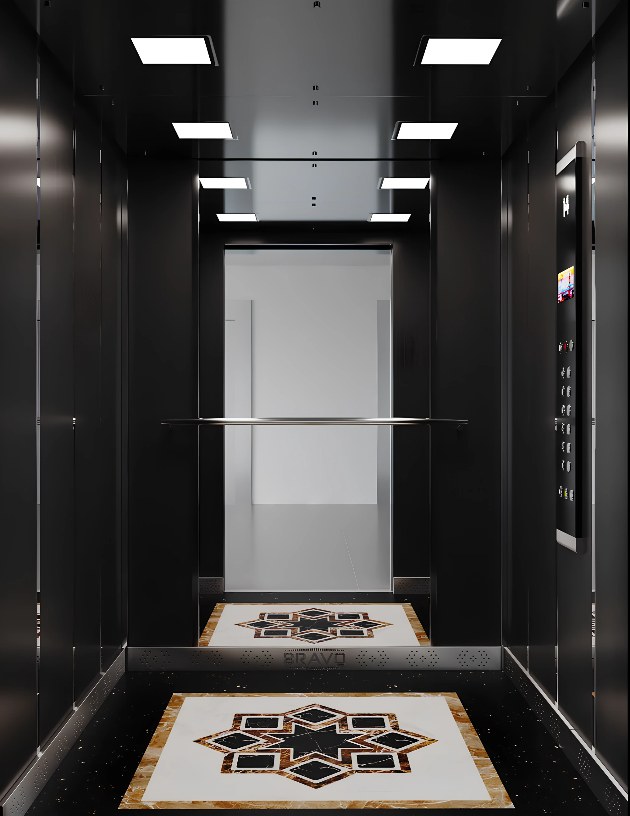 Дизайн та функціональність ліфта Bravo 01