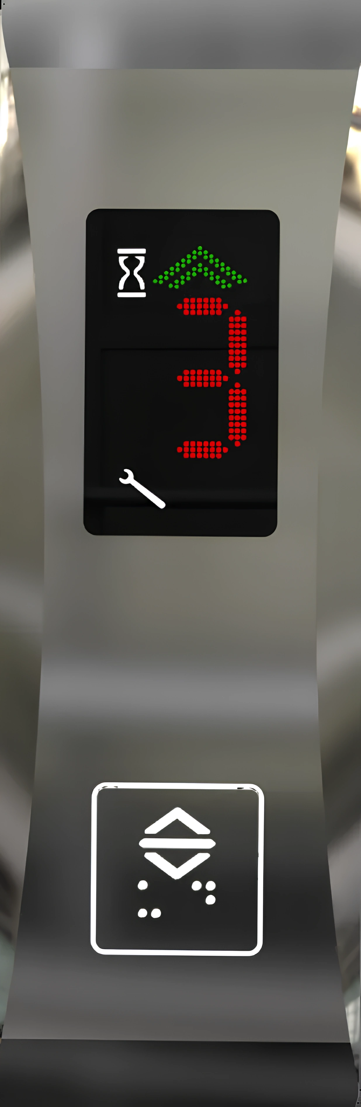 Пост керування LOP EL7 ліфта Bravo