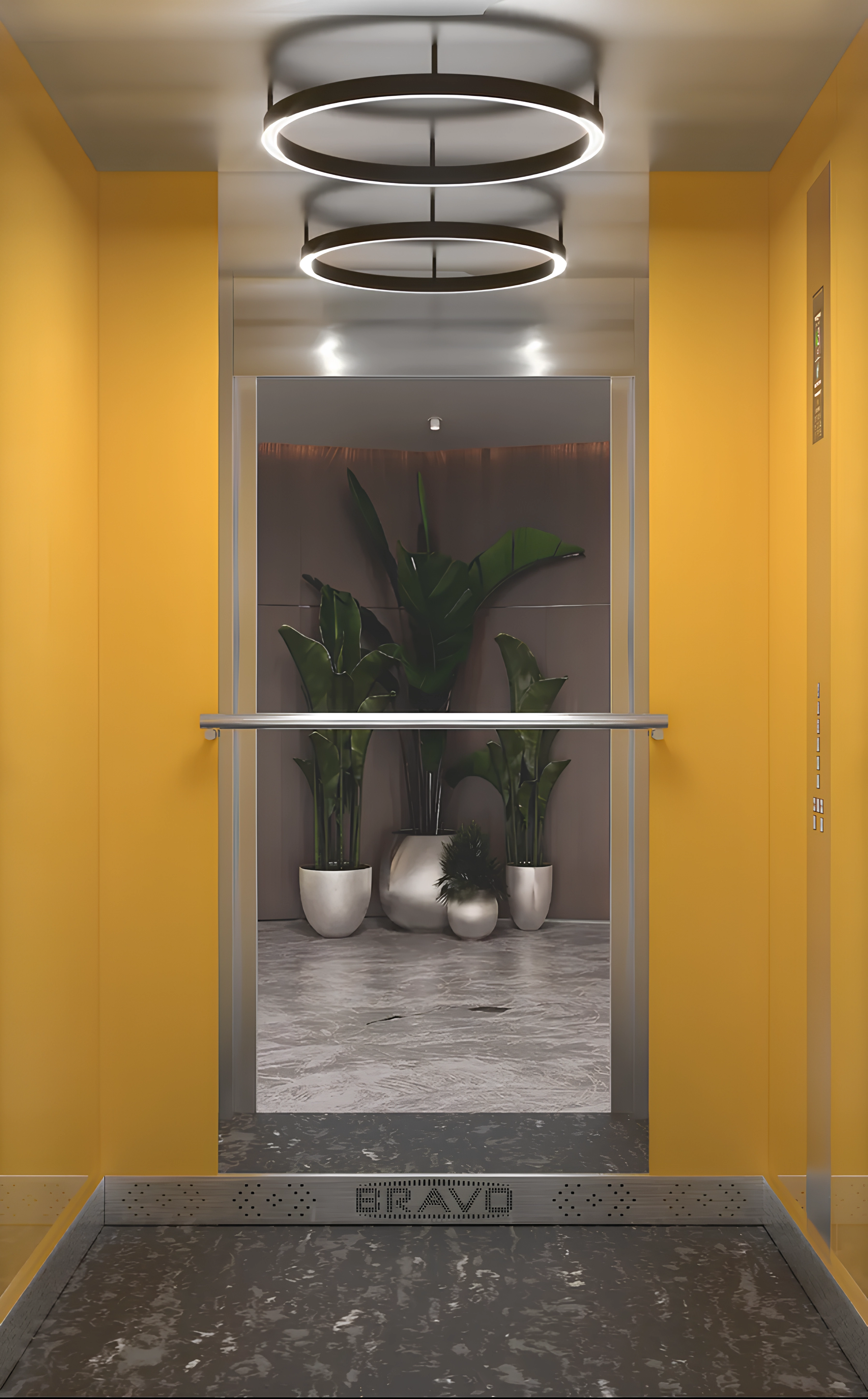 Дизайн та функціональність ліфта Bravo 01