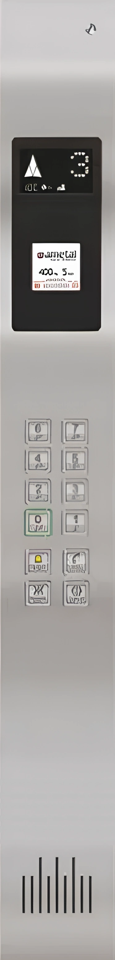 Пост керування COP L1 ліфта Bravo