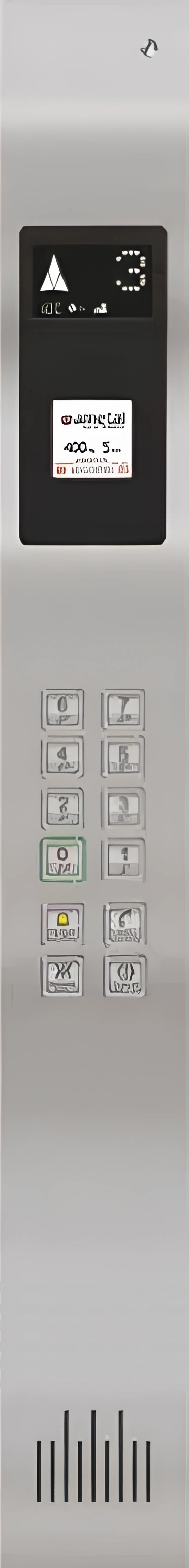 Пост керування COP L1 ліфта Bravo